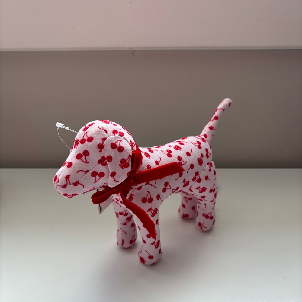 Victoria secret “cherry” limited edition dog collectible